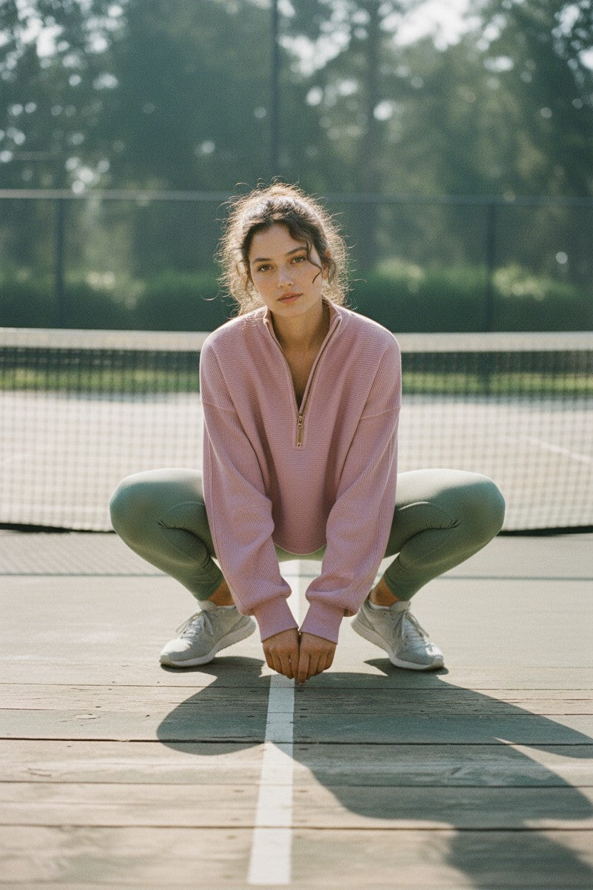 [AI-GEN] Free People Celeste Quarter Zip