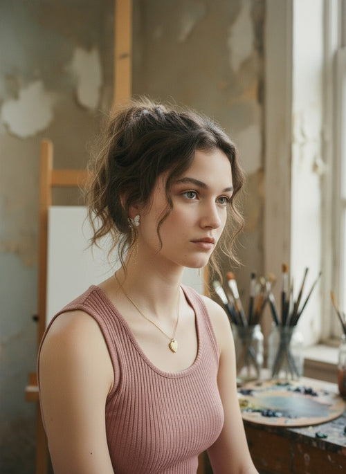 [AI-GEN] Handmade Butterfly Threader Earrings