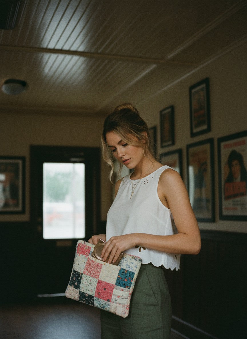 [AI-GEN] Sadie & Sage Palomino Embroidered Scallop Top