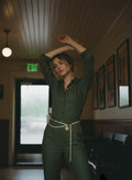 [AI-GEN] Designer Inspired Chain & Rose Belt