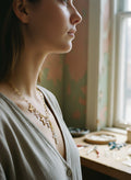 [AI-GEN] Handmade Multi Cross Lariat Necklace