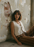 [AI-GEN] Sadie & Sage Junie Pointelle Sweater Vest