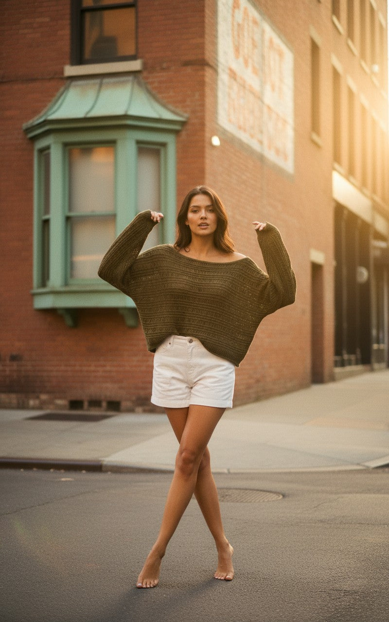 [AI-GEN] Sadie & Sage Marisol Textured Sweater