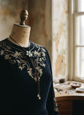 [AI-GEN] OOAK Vintage Flower Bolero