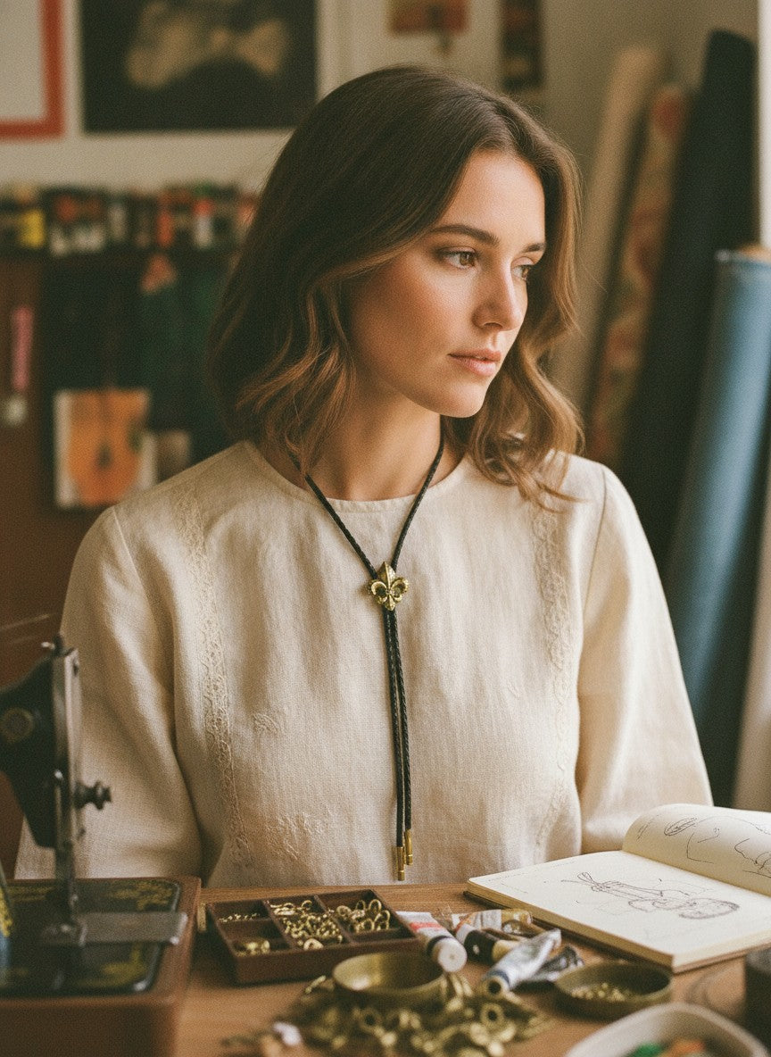 [AI-GEN] Handmade Fleur de Lis Bolo