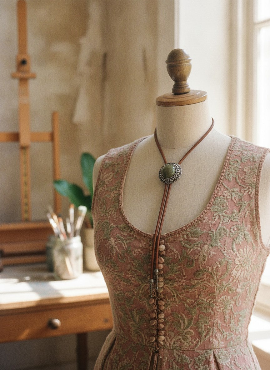 [AI-GEN] OOAK Western Vibes Bolo