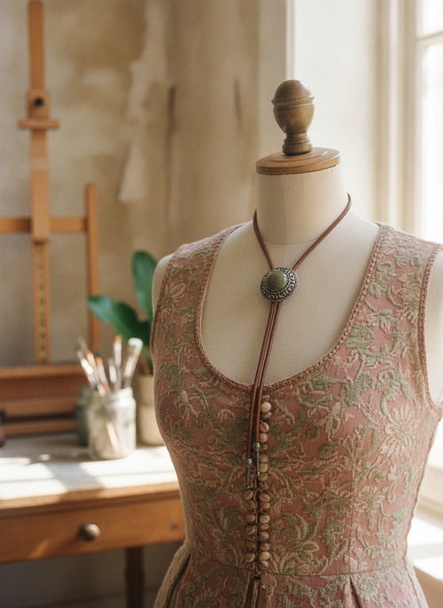 [AI-GEN] OOAK Western Vibes Bolo