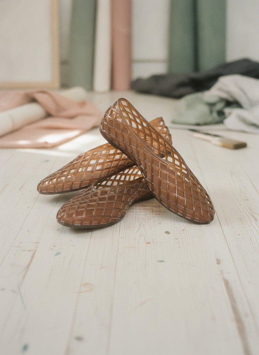 [AI-GEN] ShuShop Alana Jelly Flats