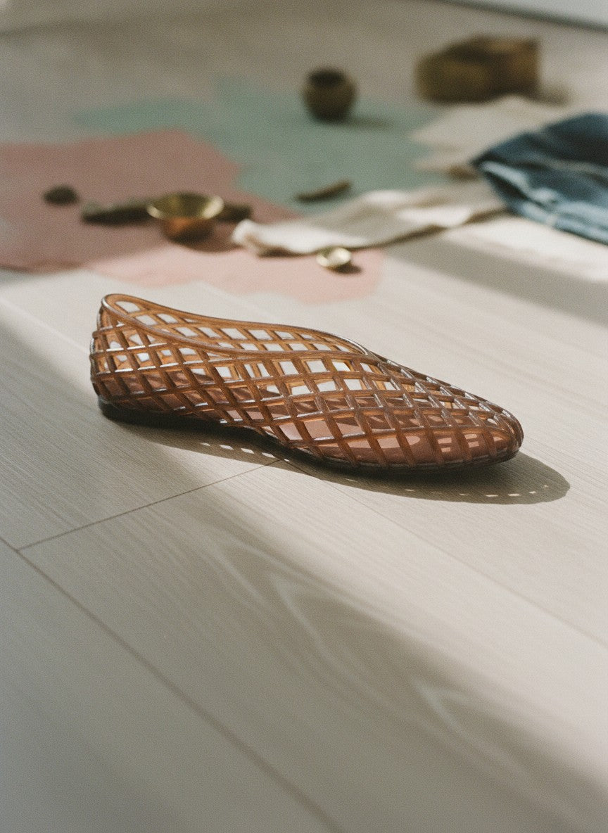 [AI-GEN] ShuShop Alana Jelly Flats