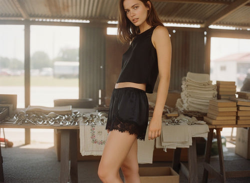 [AI-GEN] Lace Shorts