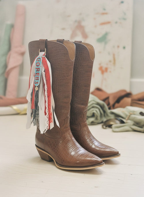 [AI-GEN] Handmade Go Rebs Bag/Boot Charm