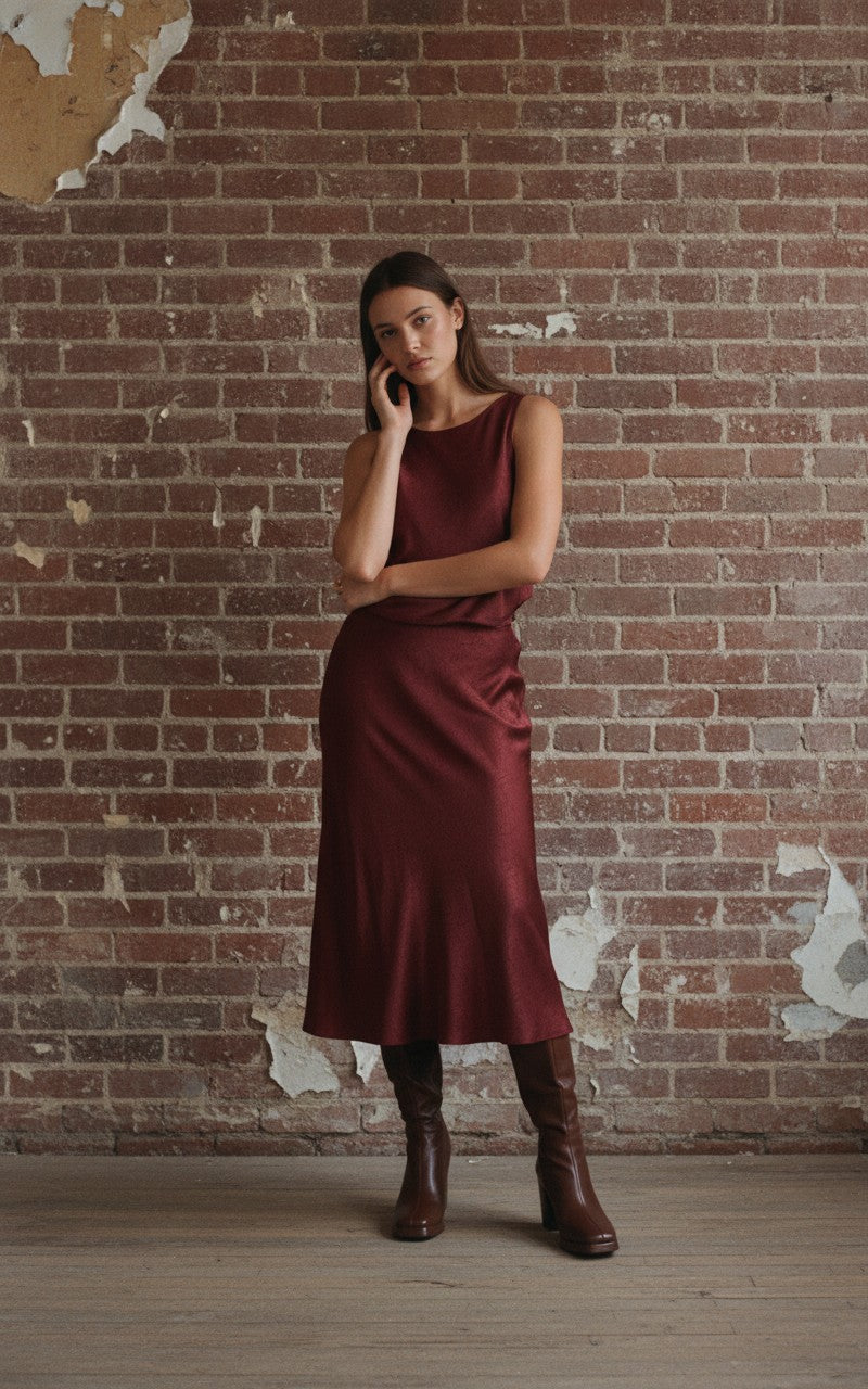 [AI-GEN] Sadie & Sage Ceremony Midi Skirt