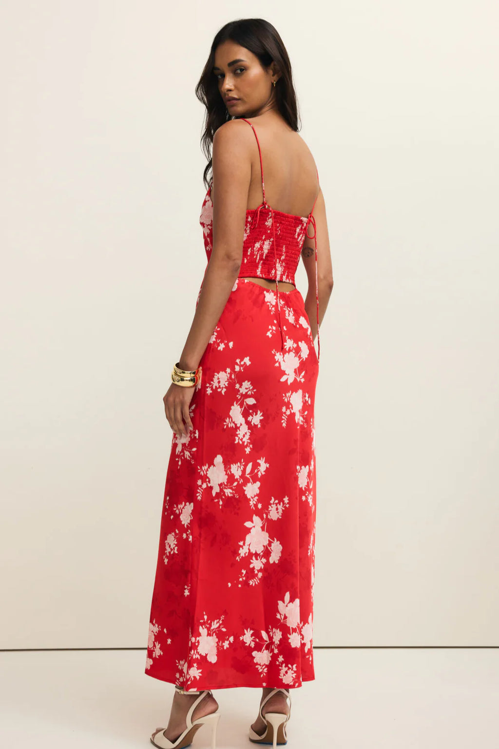 Z Supply Alyse Darya Floral Maxi Dress