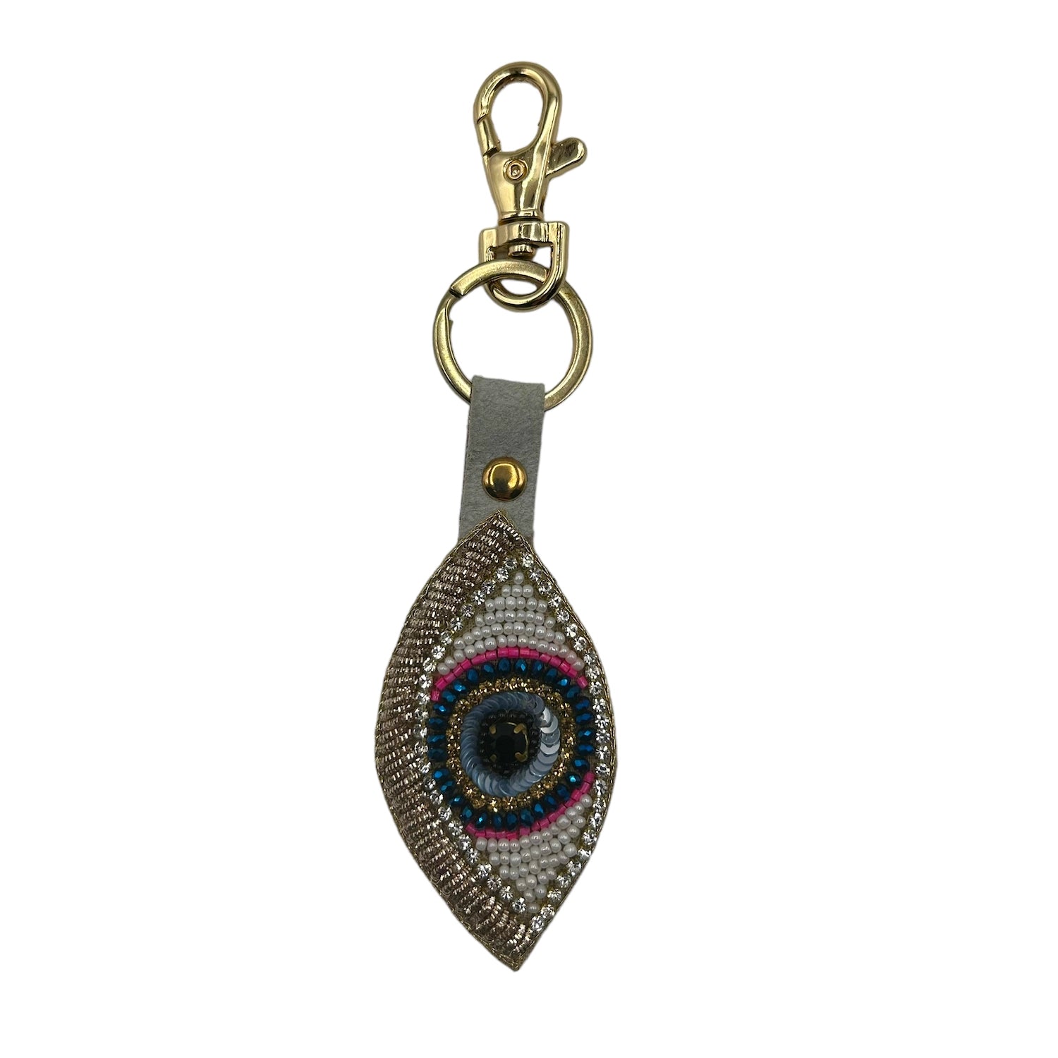 Golden Eye Key Ring