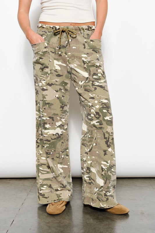 Camden Camo Print Pants