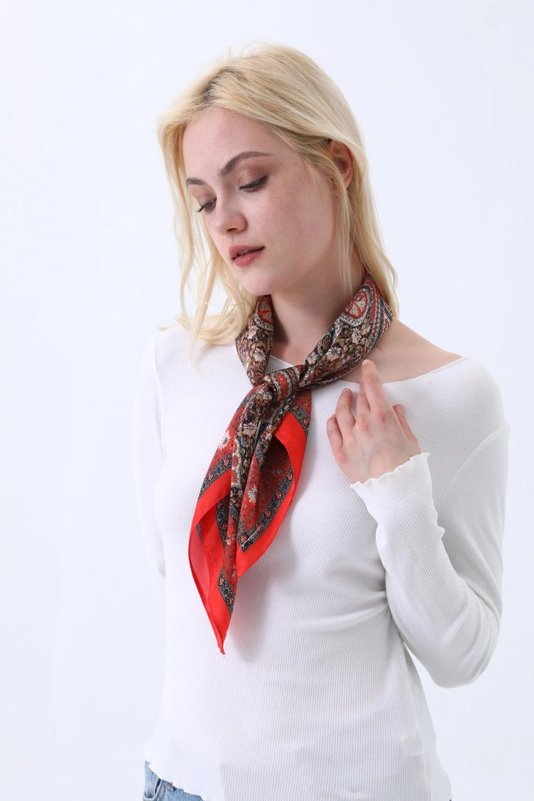 Color Story Silk Scarf