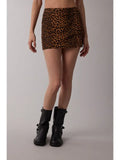 STM LEOPARD PRINT MINI SKORT