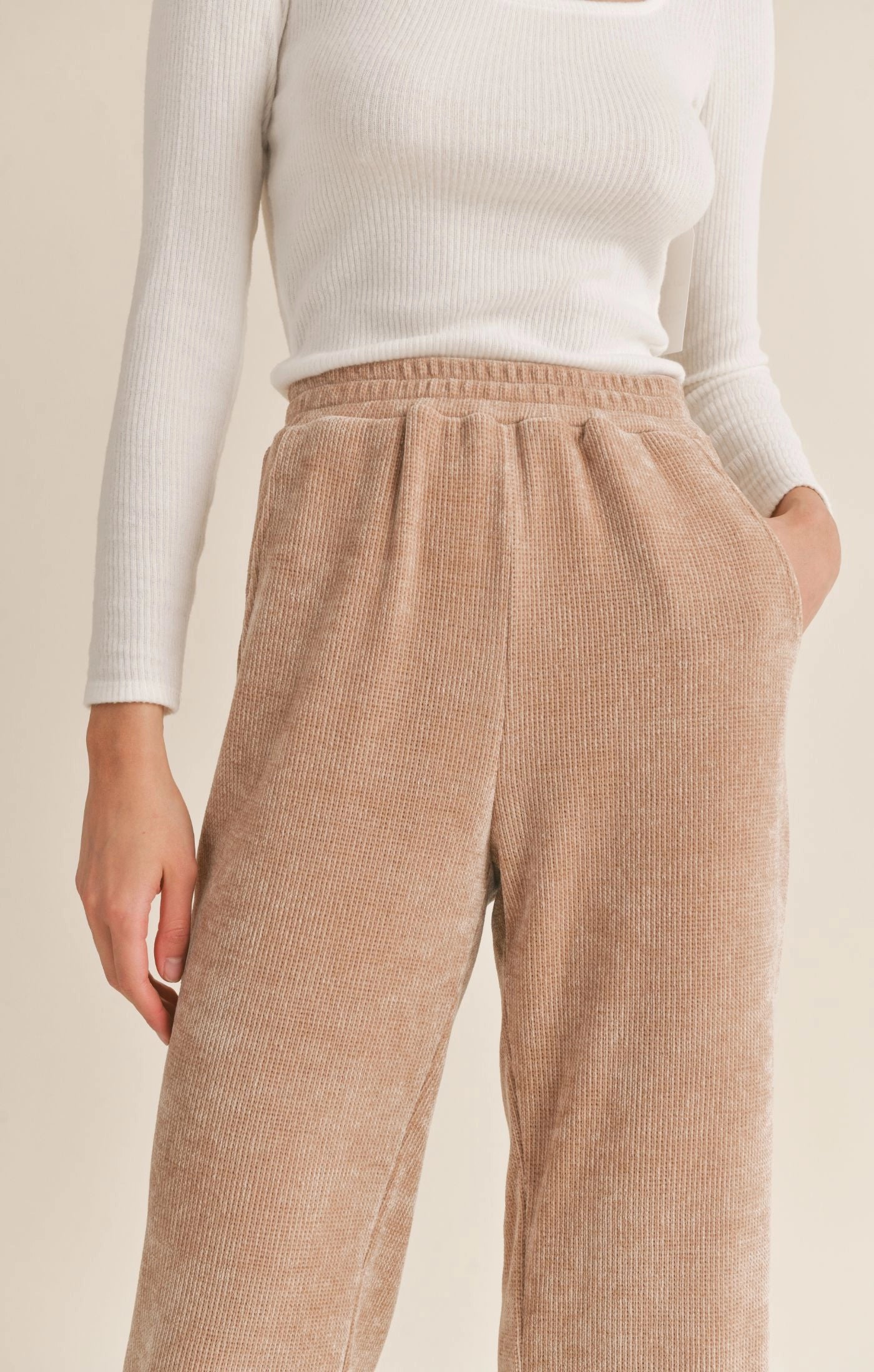 Sadie & Sage Graham Cracker Soft Pant