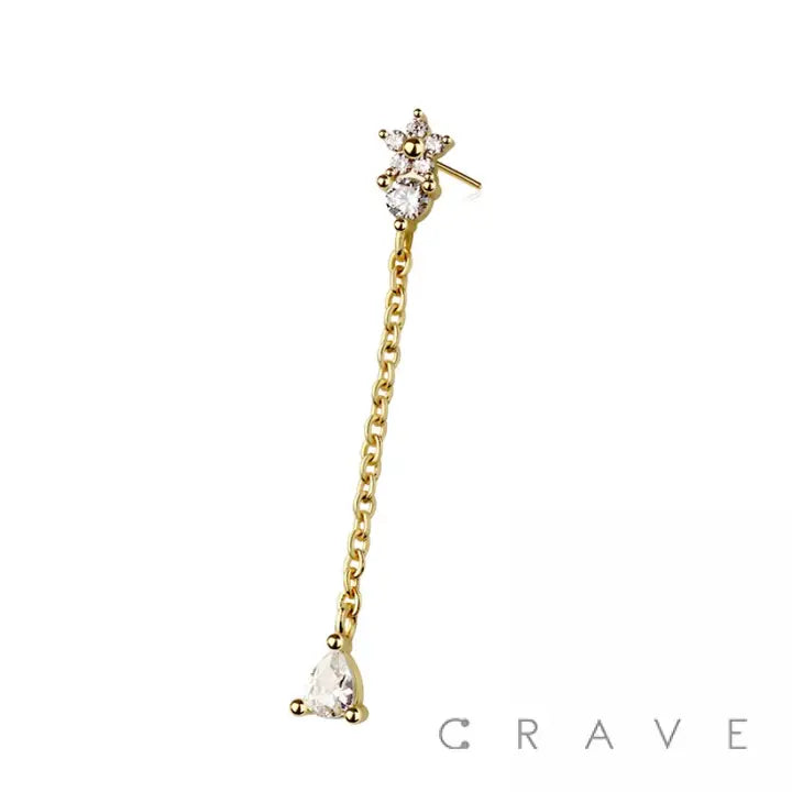 Hidden Gem Earring