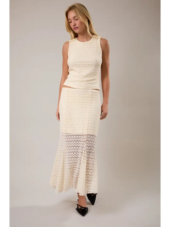 Round Neck Lace Top