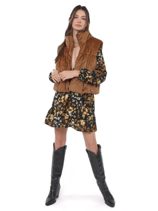 Sadie and Sage Cosmic Quilted Vest