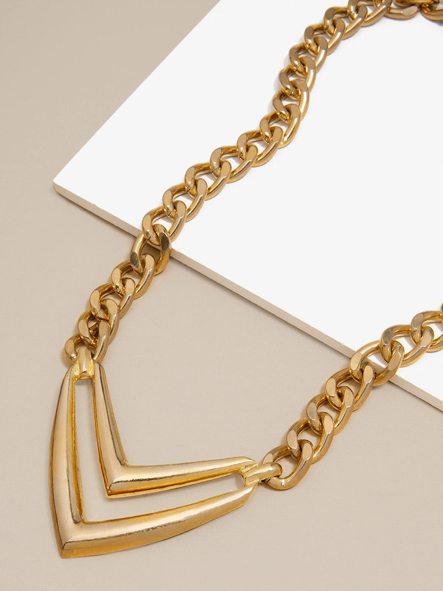 Zenzii Double Arrow Necklace