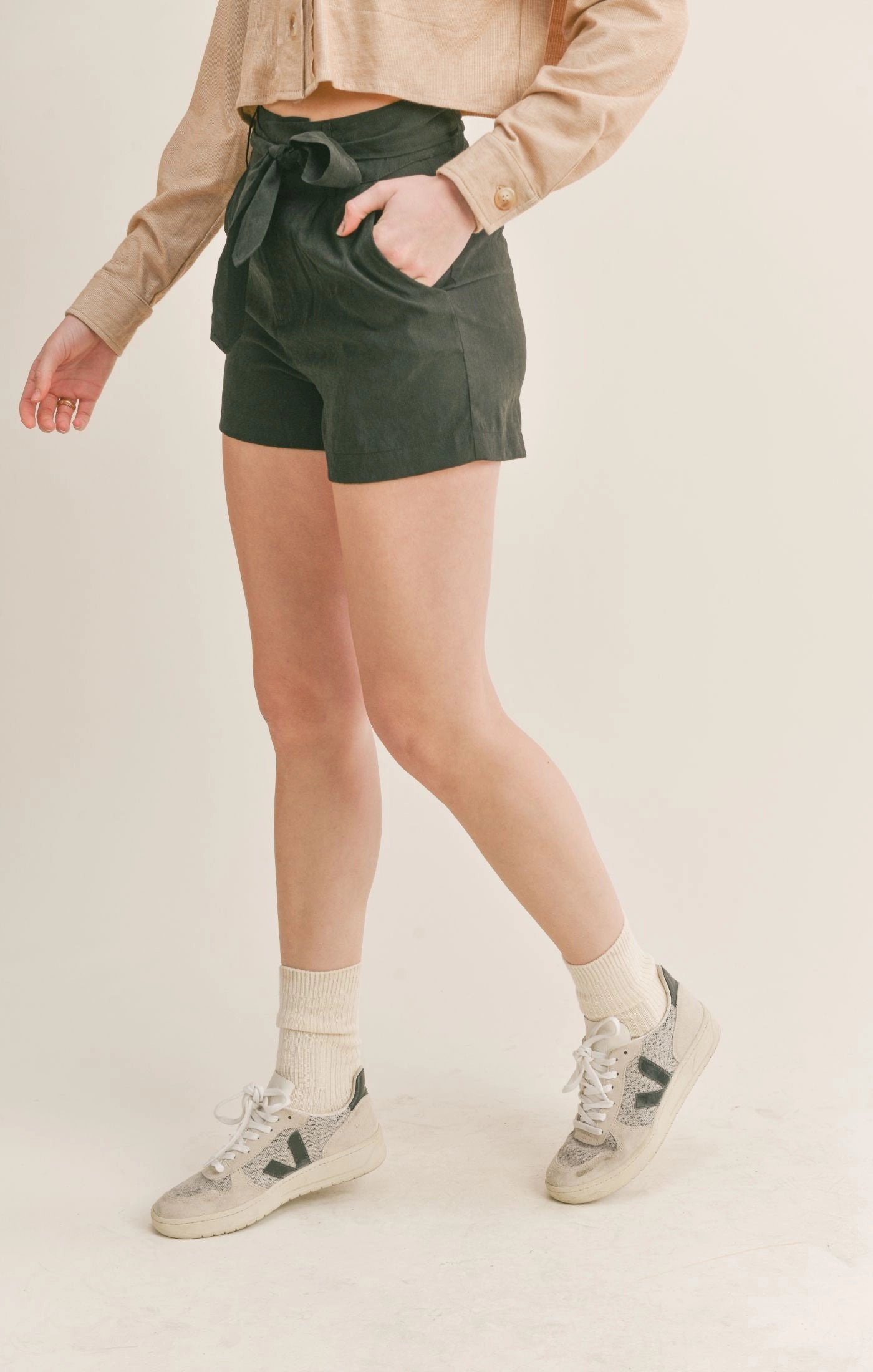 Sadie & Sage Willow Belted Short