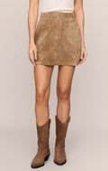 ZSupply Perri Suede Mini Skirt