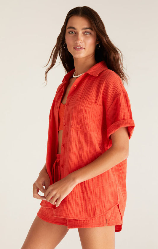 Z Supply Sundown Gauze Shirt