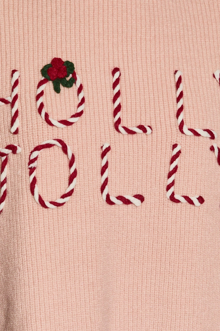Holly Jolly Cropped Sweater