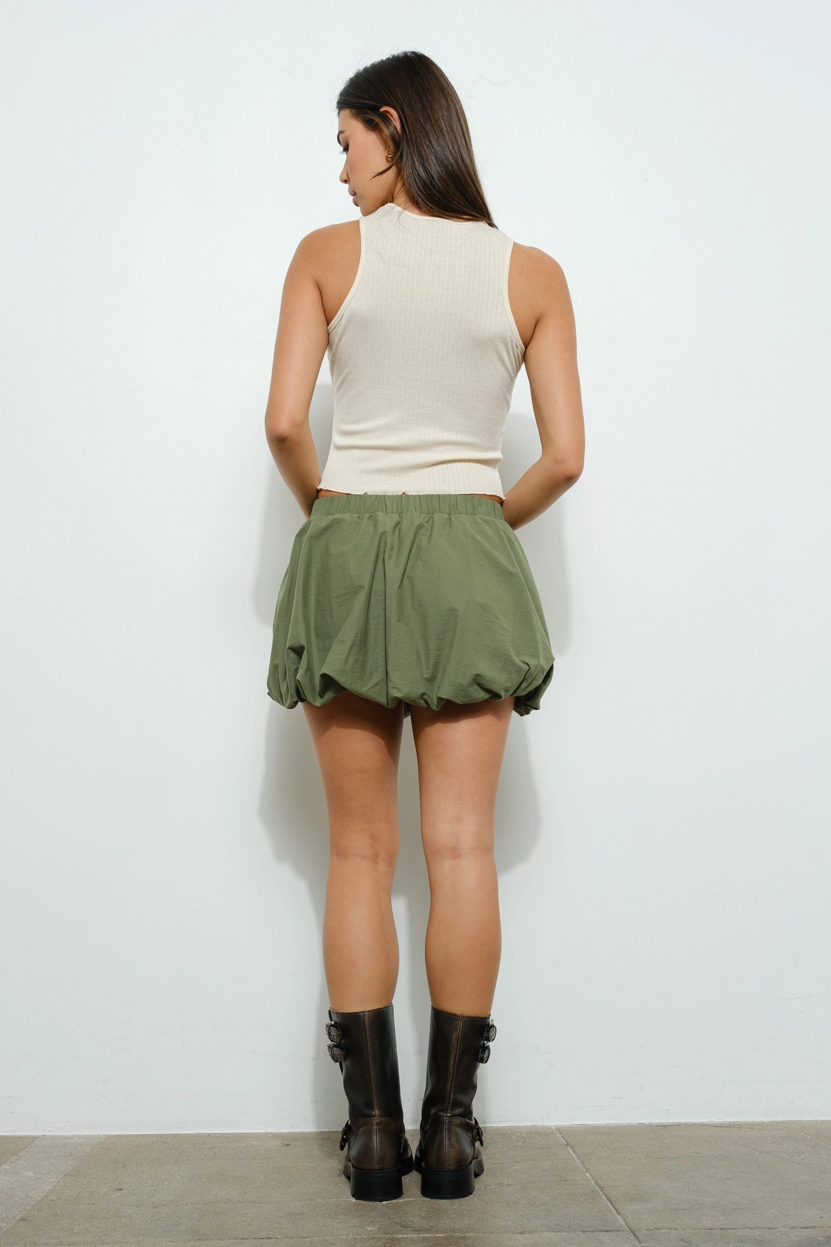 Horseshoe Pointelle Knit Tank