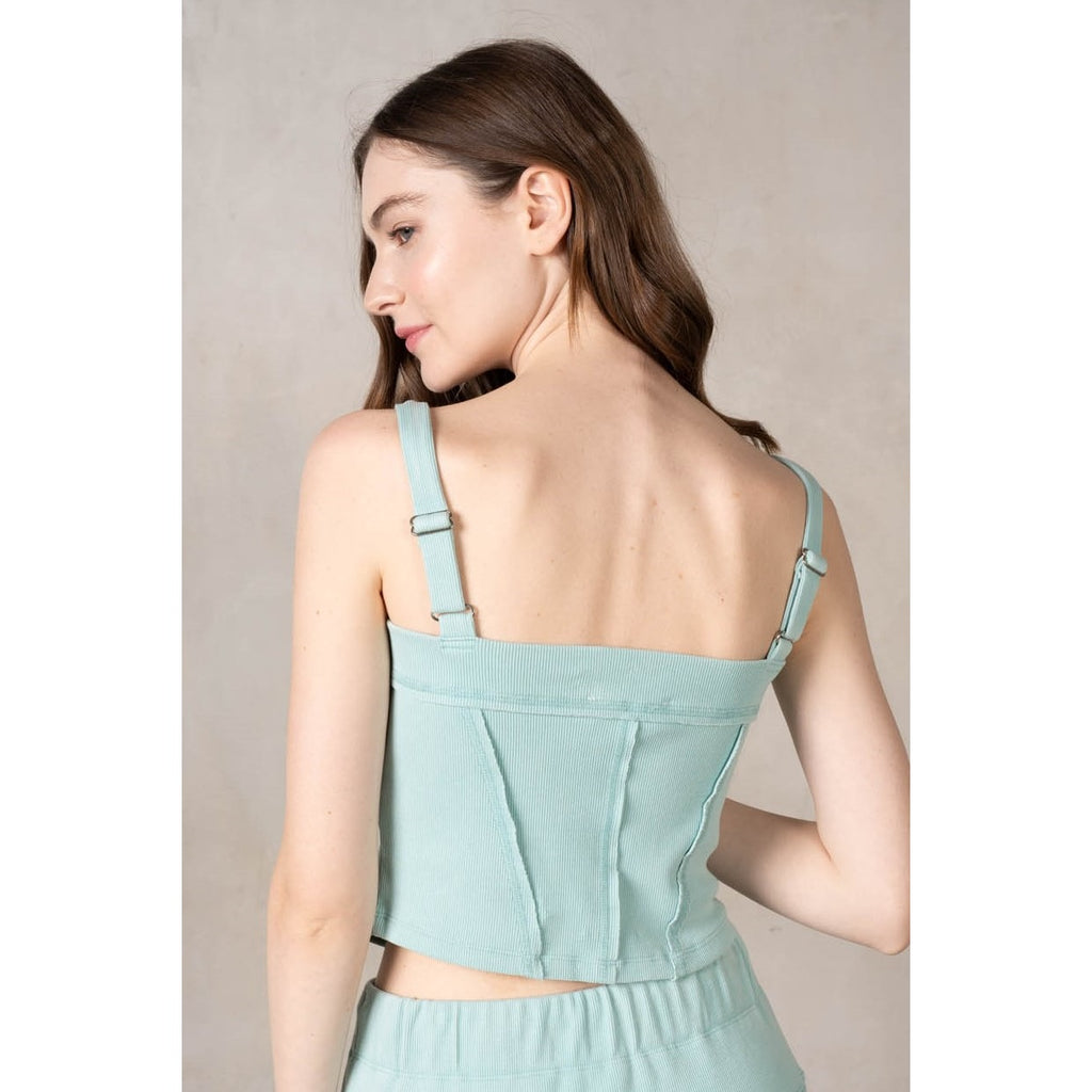 Cp Rib Corset Cami