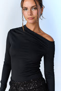 Grace Asymmetrical Neck Top