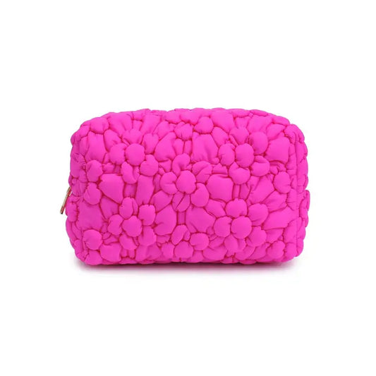 Flora Pop Nylon Cosmetic Pouch