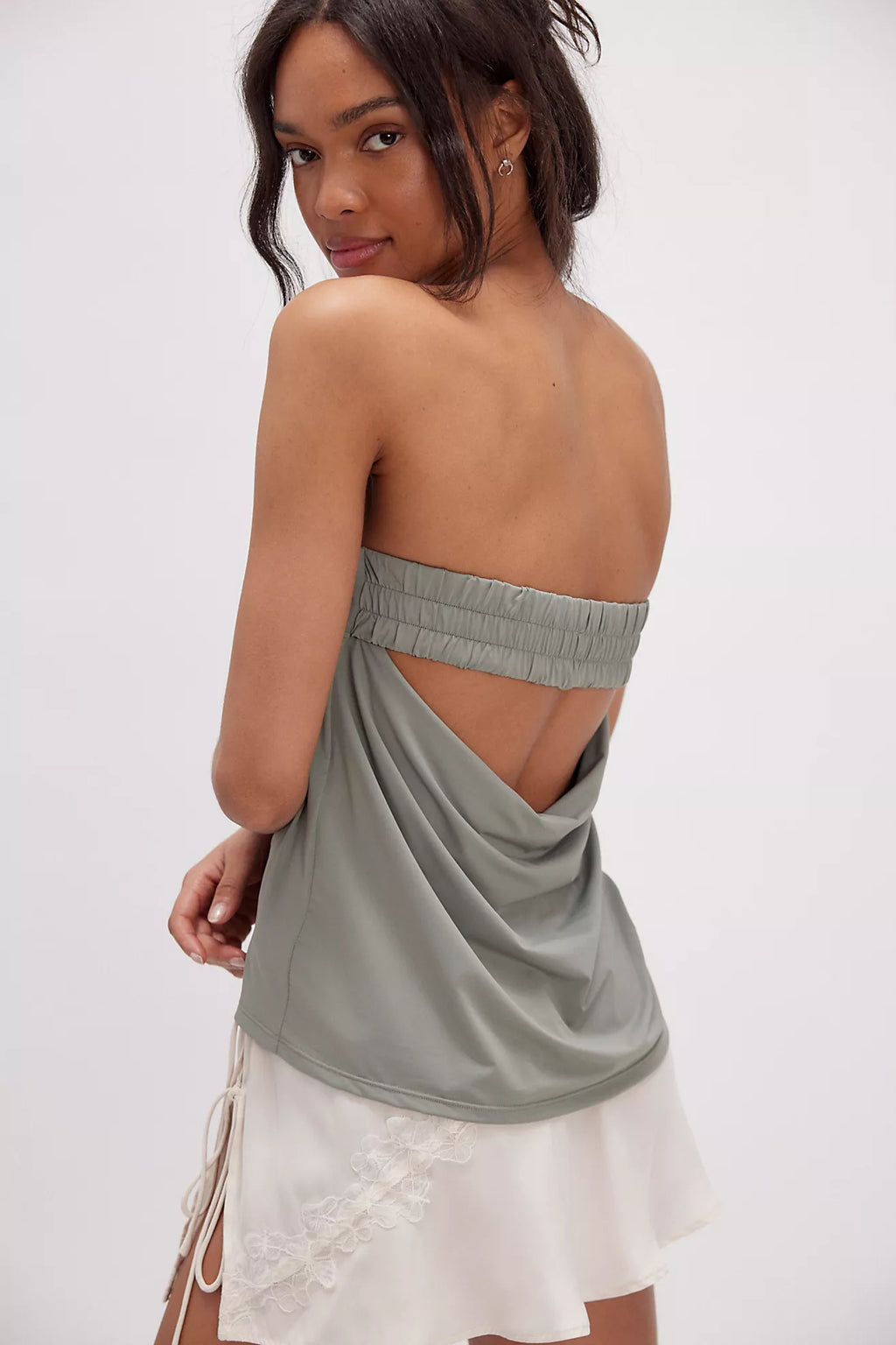 Free People Running Late Tube Top