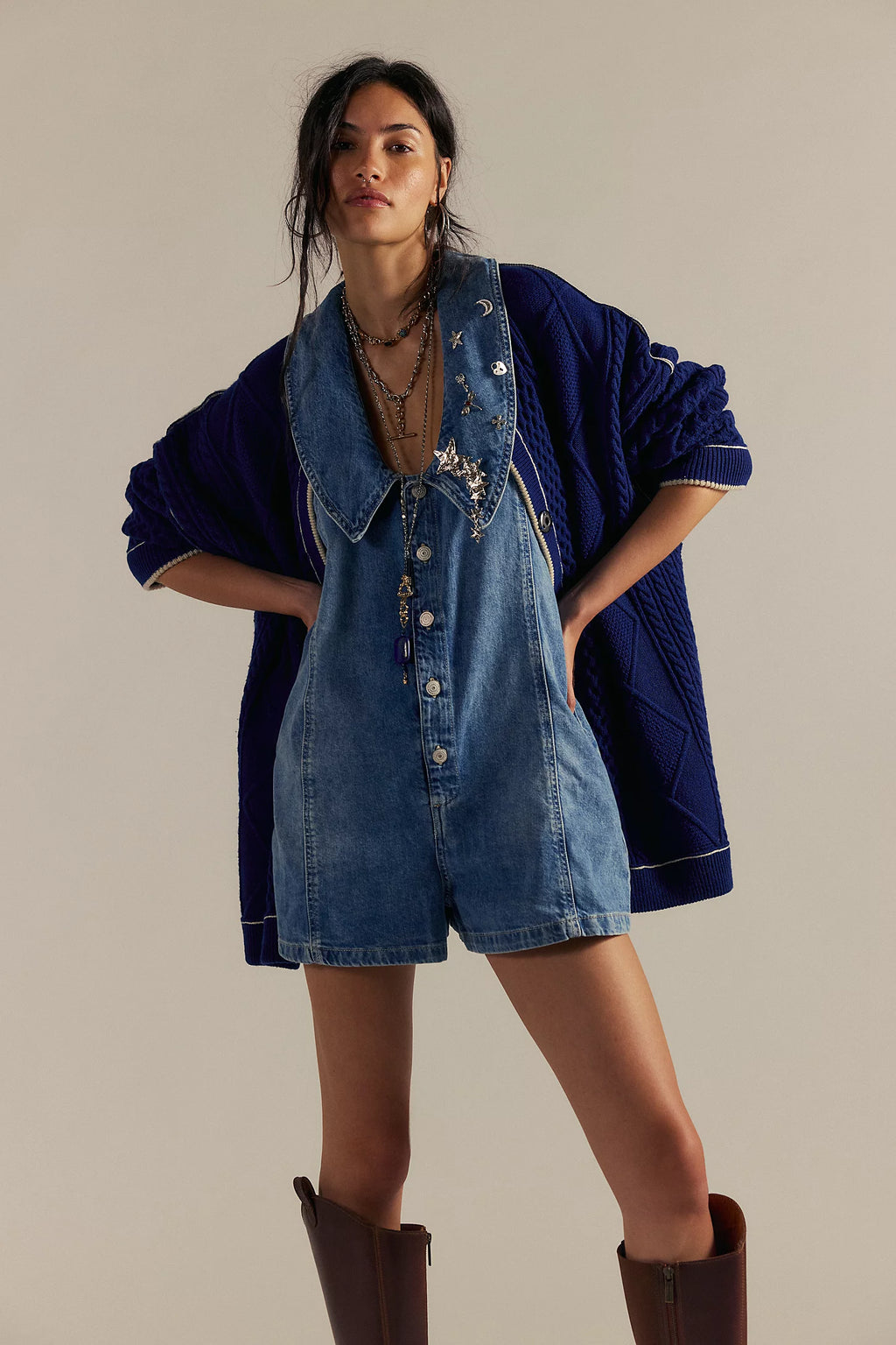 Free People Dover Playsuit