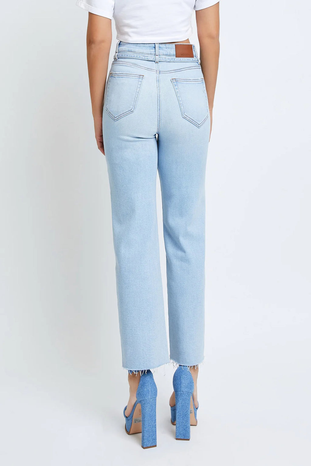 Hidden Tracey High Rise Wide Straight Jean