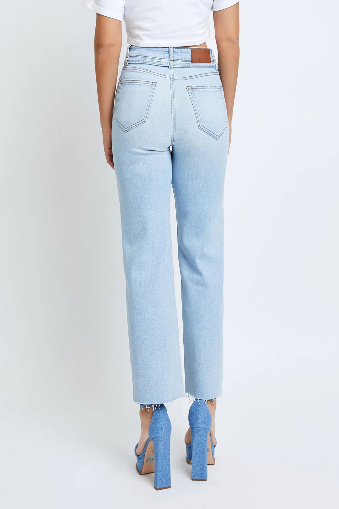 Hidden Tracey High Rise Wide Straight Jean