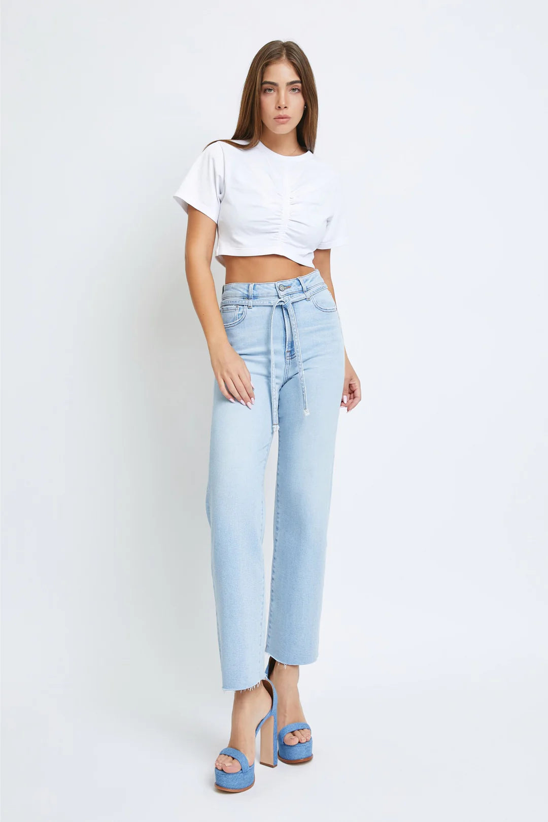 Hidden Tracey High Rise Wide Straight Jean