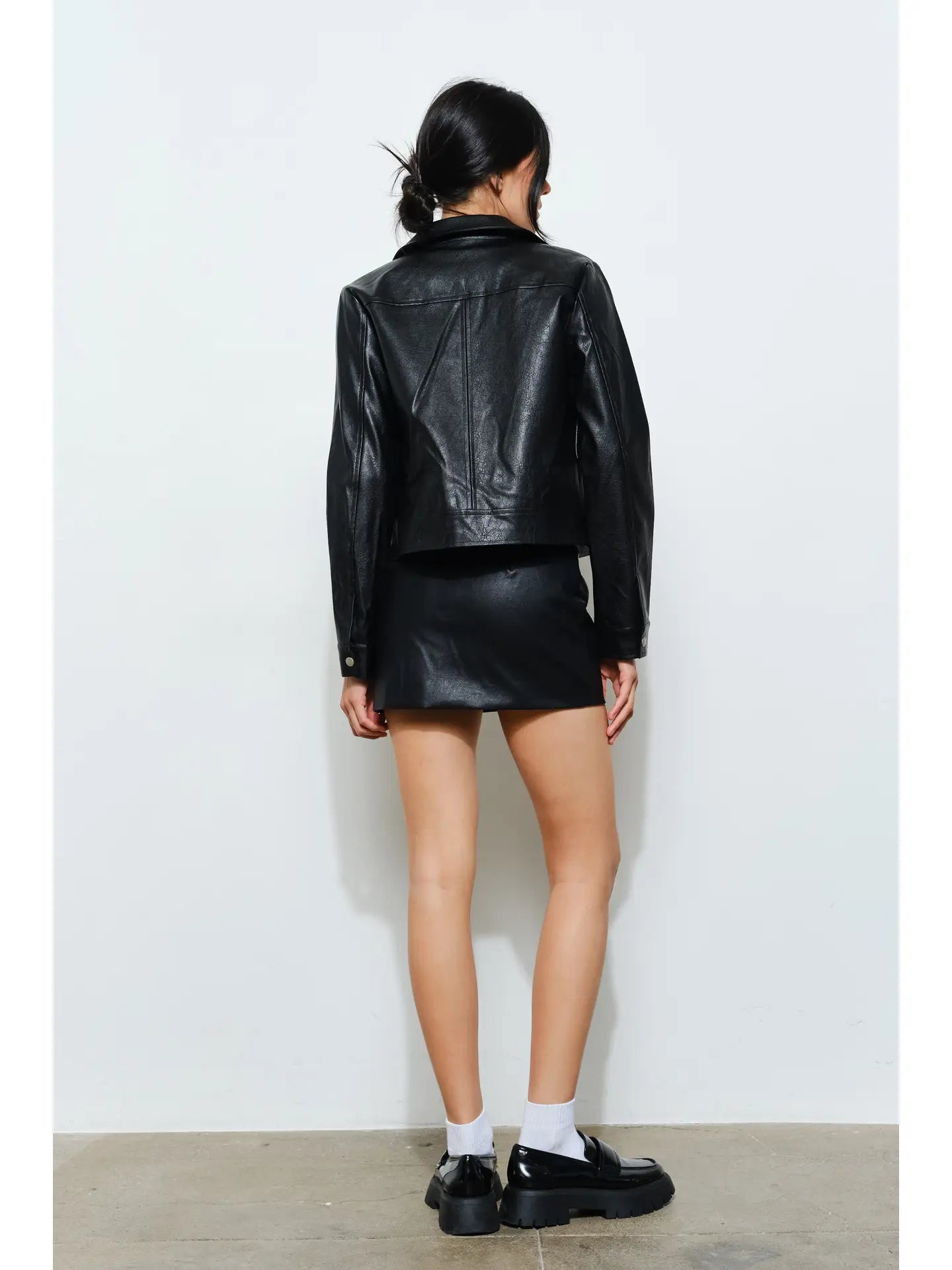 Nina Vegan Leather Jacket