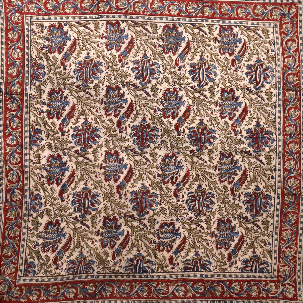White Lotus Fashions Kalamkari Cotton Bandana