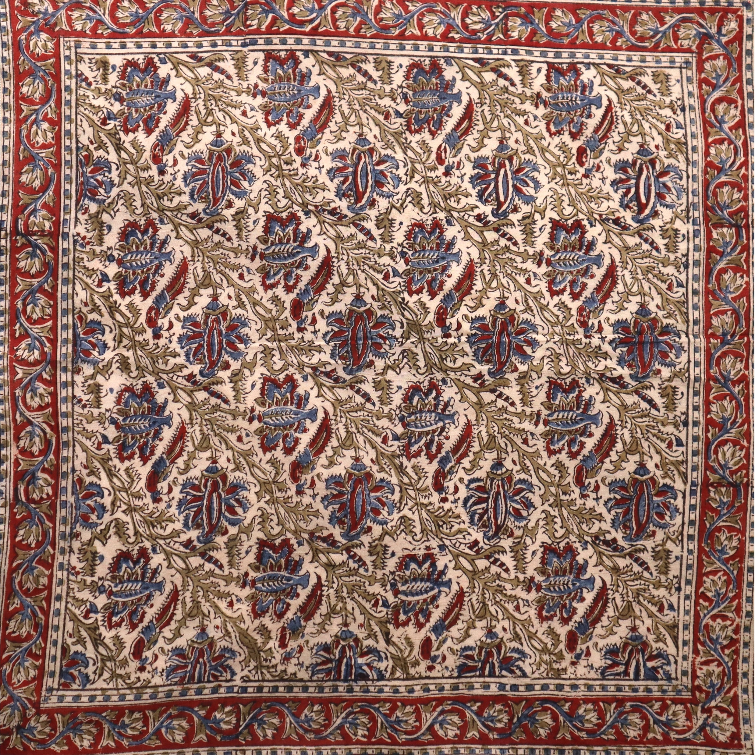White Lotus Fashions Kalamkari Cotton Bandana