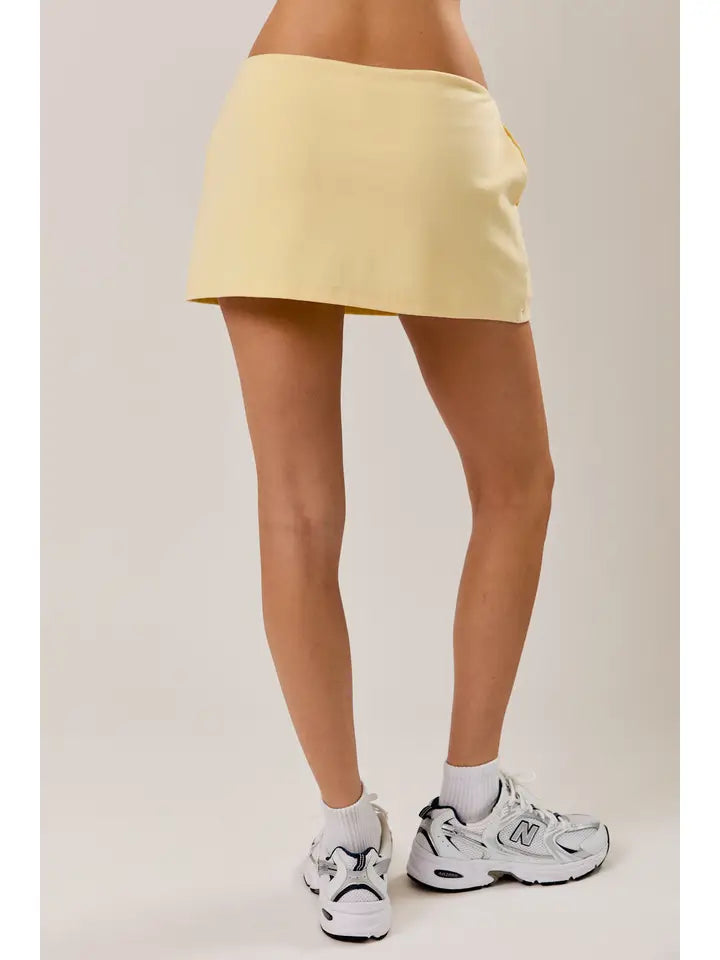 Low-Rise Inner Shorts Skort