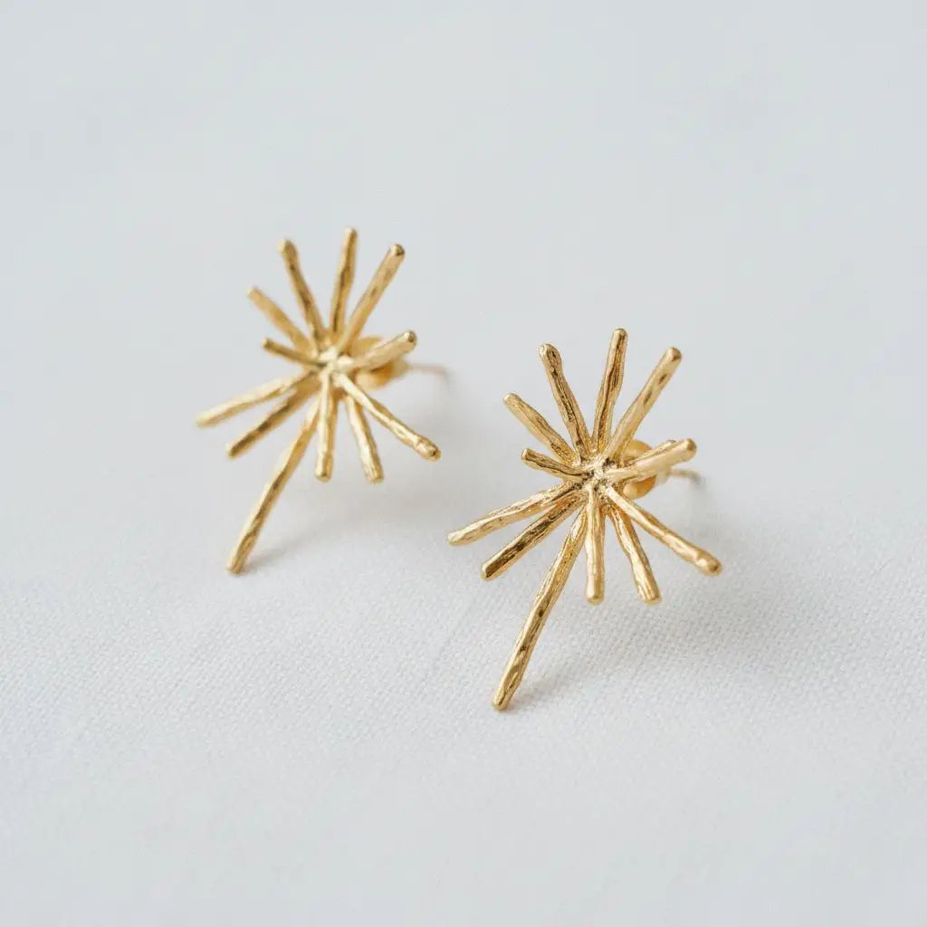 Vintage-Inspired Floral Drop Earrings