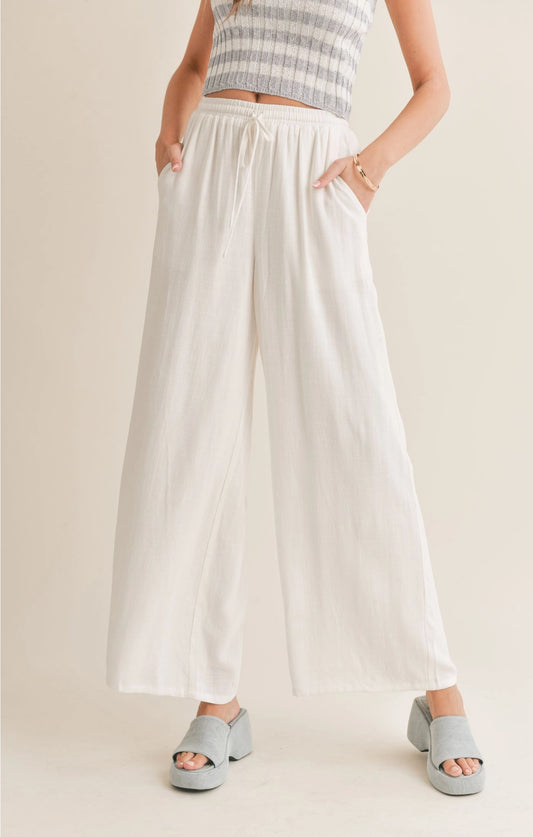 Sadie & Sage Sugarloaf Elastic Waist Pant