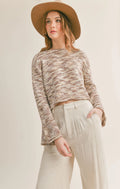 Sadie & Sage Gabriella Bell Sleeve Sweater
