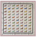 Versatile Dachshund Print Bandana Scarf