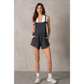 Cotton Modal Terry Tie Adjustable Romper