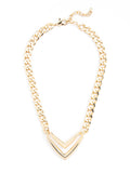 Zenzii Double Arrow Necklace