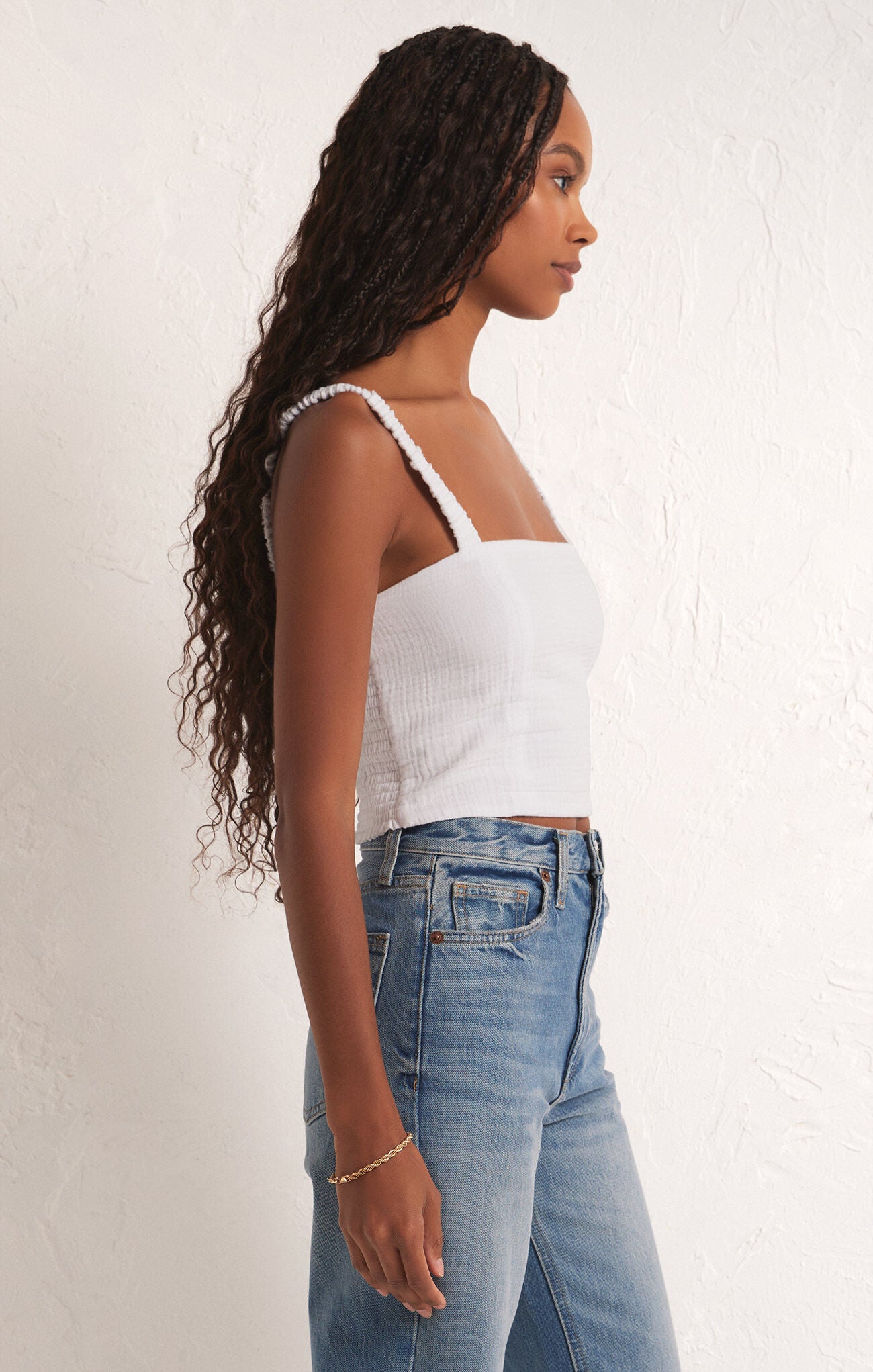 Z SUPPLY CAMBRIA GAUZE CAMI